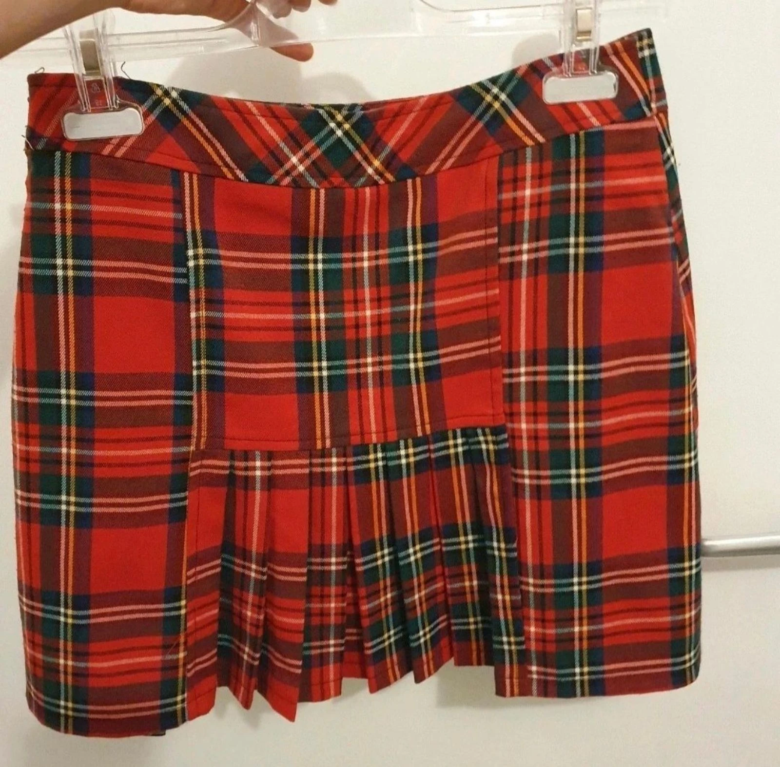 Vintage camaïeu miniskirt scotland skirt – photo 2
